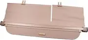 Trunk Cargo Cover Compatible With LEXUS RX270 RX350 RX450H 2007-2015 Shield Rear Luggage Curtain Partition Privacy Car Accessories(BEIGE)