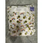 Bambino Mio, Miosolo Classic All-in-One Reusable Cloth Diaper- Honeybee Hive