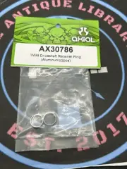 Axial AX30786 WB8 Driveshaft Retainer Ring Aluminum (2) Wraith / AX10 / SCX10