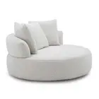 Avalon Indoor Fabric Swivel Daybed Sofa