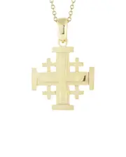 I. Reiss 14K Cross Necklace