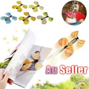 10x Gift Magic Flying Butterfly Toy Anniversary Greeting Card Birthday Wedding