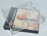 50 Dual Video Game Plastic Protectors Cases Display For Sony PlayStation 1 PS1