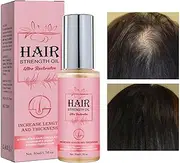 Hair Strength Oil - Rosemary Oil for Stronger Thicker Longer Hair | Smoothing Oil for Hair Roots Repair, Scalp Care Hair Growth Oil with Pure Ingredients