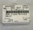 Sharp Genuine OEM Microwave Relay RRLYU2076YAZZ