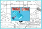 AMI Model Airplane Plans (RC): Nano Gnat 28.75" wingspan EP slow-fly