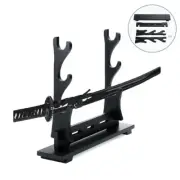 Japanese Samurai Sword Holder Stand Katana Tanto Assembly Display Rack 3 Tier