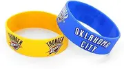 NBA Oklahama City Thunder Rubber Wrist Band - Set of 2