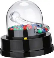 Abaodam 1Set Mini Fortunate Picker Electric Lotto Machine Portable Party Game for Gatherings Cafes and Events with Balls