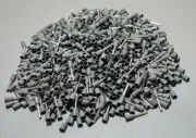 1000Pcs E1512 16AWG 1.5mm² GREY Insulated Ferrule Bootlace Terminals Crimp