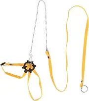 Sosoport Pet Supplies Reptile Leash Harness Comfortable for Turtles Lizards Quick-Release Finger Loop for Easy Use