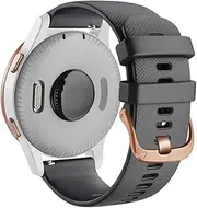 [TIOYW] 20 22 18mm Silicone Watchband Straps for Garmin Vivoactive 3 3S Venu SQ Forerunner 245 645 Vivoactive 4 4S Smart Bracelet Strap