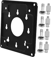 ELAYARD 1Set Mini PC Monitor Mounting Bracket Sturdy Back Mounting Plate for Efficient Desk Space Optimization Easy Installation Compatible with Vesa Standards for