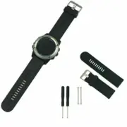 Watch Band Strap+Tools For Garmin Fenix 3 Fenix 2 Quatix 3 GPS Watch Silicone TA