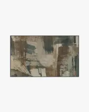 90' x 150' | Machine Washable Runner Rug | Kid & Pet Friendly | Indoor Rug | Dresden Shadow Multicolour Flatwoven Rug by Architectural Digest | Ruggable