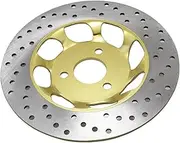 Motorcycle Front Rear Brake Disc Rotor Set 220mm Motorcycle Aluminum Fr&on&t Brake Disc for Ho&nd&a Z50 Trail MI&NI Bike for Mo&nk&ey