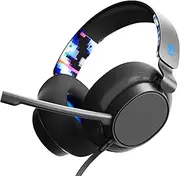 Skullcandy SLYR Wired Over-Ear Gaming Headset for PC, PlayStation, PS4, PS5, Xbox, Nintendo Switch - Blue Digi-Hype