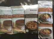 Lot of 5 Soups Food Life Balanced Chili 24oz*2 Chili 15oz*2 Beef Stew 24 Oz*1