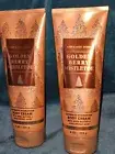 Bath & Body Works Golden Berry Mistletoe Ultimate Hydration Body Cream 8oz Shea