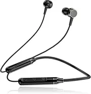 Bluetooth Headphones, 5.1 Wireless Sports Earbuds, Stereo in-Ear Earphones, Noise Cancelling Headsets for Gym Running Workout (Black)