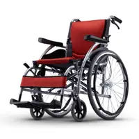 在飛比找蝦皮購物優惠-輪椅-B款（輕量化量產型） Karma 康揚 鋁合金 輪椅 