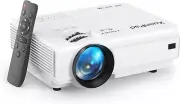 Projector, 2024 Upgraded Mini Projector, Portable Video Projector HD 1080P Su...