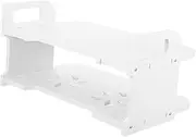 HOUDERCO Router Bracket Projector Mount Wall-Mounted Storage Rack No Drill Required Two-Level Organization Australian Wall Mount Bracket