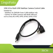 USB3.0 to Multi-USB Camera Control Cable for ZHIYUN Crane 3 LAB for A9 A7R2 A7R3