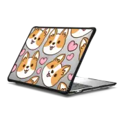 MacBook Pro 13-inch (M1 / M2 / Intel) Impact Case Corgi with Hearts - Cute Dogs - Kawaii Animal Dogs