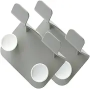 SOESFOUFU 2pcs Hair Dryer Holder Hair Dryer Storage Shelf Bathroom Hair Dryer Rack Blow Dryer Storage Rack Hair Dryer Stand Hair Dryer Storage Rack Adhesive Hair Dryer Rack Hairdryer Rack