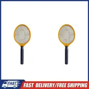Bug Zapper Racket Electric Fly Swatter Handheld Battery Powered Zapper (Yellow)