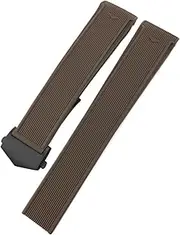 [CEKGDB] 20mm 22mm Natural Rubber Watchband，For TAG Watch Heuer Aquaracer 300 500 Diving Strap Sports Wristband