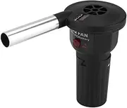 Blower Mighty Mini Low Noise Powered BBQ Fan Air Blower for Outdoor Camping Picnic Charcoal Grill Barbecue