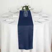 Navy Blue POLYESTER 12x108" Table RUNNER Wedding Party Kitchen Linens SALE