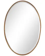 Hewson Hand Finished Gold Leaf Mirror