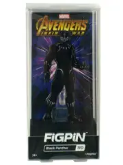 Figpin Black Panther Artist Proof AP Avengers Infinity War Pin #110 Marvel 34/36