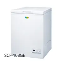 在飛比找蝦皮商城優惠-Sanlux 台灣三洋 上掀式直冷型冷凍櫃SCF-108GE