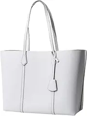 [Tory Burch] 81932 Women's Tote Bag, LONGAN/NEW CREAM PERRY TRIPLE-COMPARTMENT TOTE, LONGAN/NEW CREAM, Free Size
