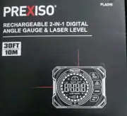 Presixo 2 In 1 Laser Tape Measure 30 Ft Rechargable Laser Measurement Tool