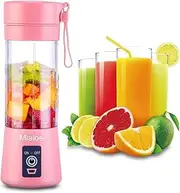 Portable Blender,Personal Blender for Shakes and Smoothies with Rechargeable USB Port,Fresh Juice Personal Size Blender with 380ml and 6 Blades