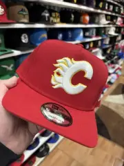 Calgary Flames A Frame MLB New Era 9Fifty Adjustable SnapBack