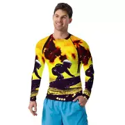 Astral Waves Surfing Rash Guard