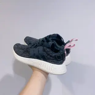 Sugar_tw - 現貨 Adidas NMD R2 黑色 黑粉 粉色 雪花 休閒鞋 百搭款 BY9314