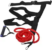 Mipcase 1 Set Double Resistance Band Training Stretch Rope for Vertical Jumps Sprints and Agility Workouts for Taekwondo Boxing and High Intensity Training Random Color Random Color