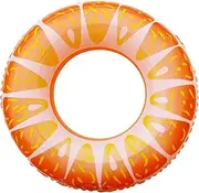 SVCEQZE Watermelon Pool Float - Fruit Swimming Rings, Orange Lime Watermelon Kiwi Swim Tube Raft | Funny Large Pool Ring Float Fun Portable for Swimming Pool