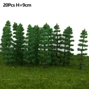 Vibrant and Realistic Model Trees for Diorama and Train Layout Set of 20