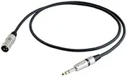 Proel stage335lu5 Audio Cable - Audio Cable (6.35mm, XLR 3-pin), Male, Straight
