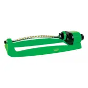 Rugg 3000 sq. ft. Aluminum Head Sled Base Oscillating Sprinkler - Lime Green Pac