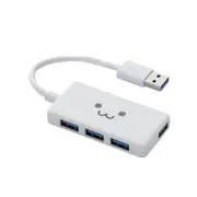 Elecom U3H-A416BF1WH USB 3.0 Hub 4-Port Bus-Powered Compact WhiteNEW