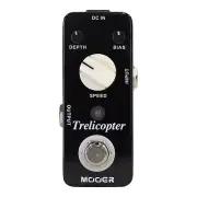 NEW Mooer Trelicopter Optical Tremolo Micro Electric Guitar Effects Pedal
